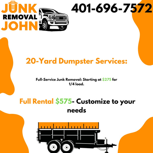 20-Yard Dumpster Rental - Only $575