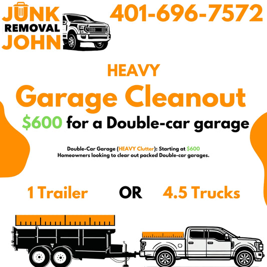 Double-Car Garage Cleanout - Starting at $600